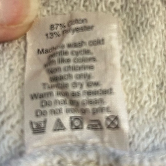 J. CREW “Vintage” Metallic Foiled Geo Print Sweatshirt - Picture 5 of 7